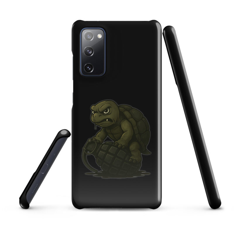 Wütende Schildkröte auf Granate Snapcase Samsung®-Hülle – Accessoires – klamottn.de