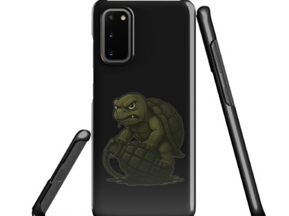 Wütende Schildkröte auf Granate Snapcase Samsung®-Hülle – Accessoires – klamottn.de
