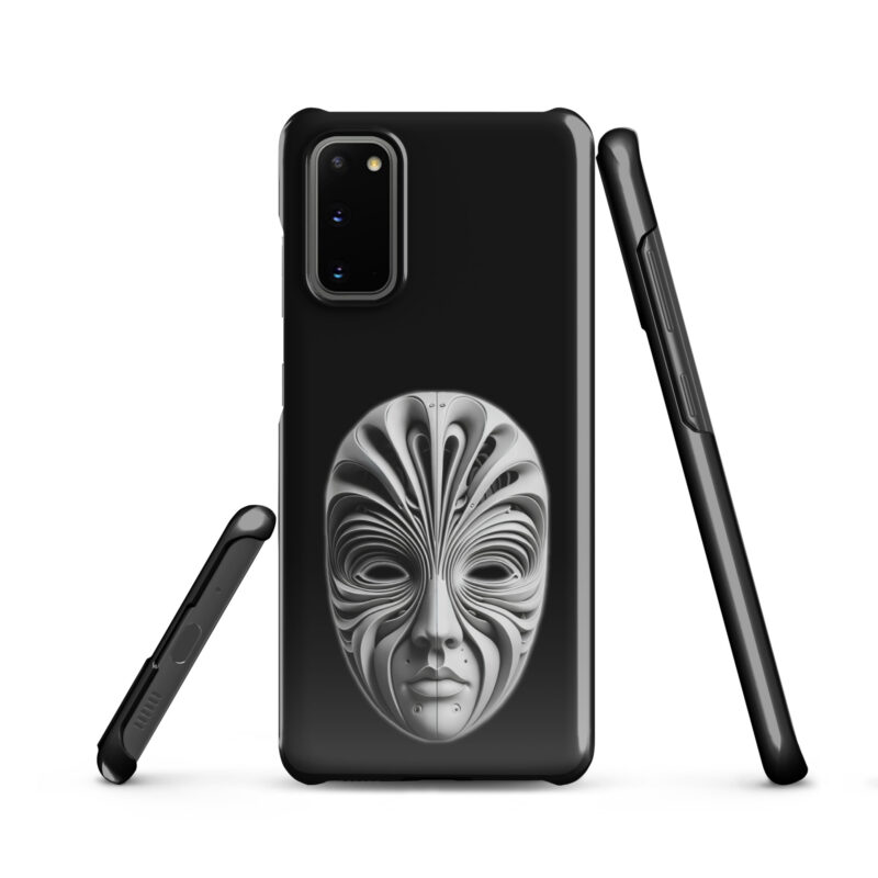 Futuristische Skulpturenmaske Snapcase Samsung®-Hülle – Accessoires – klamottn.de