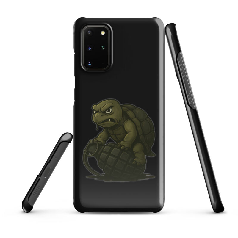 Wütende Schildkröte auf Granate Snapcase Samsung®-Hülle – Accessoires – klamottn.de