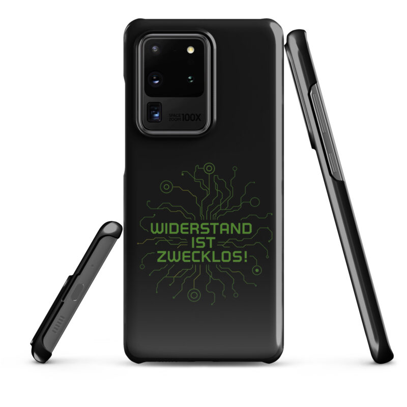 Widerstand ist zwecklos Snapcase Samsung®-Hülle – Accessoires – klamottn.de