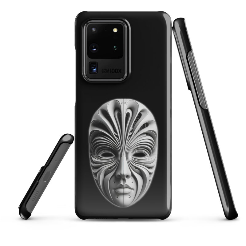 Futuristische Skulpturenmaske Snapcase Samsung®-Hülle – Accessoires – klamottn.de