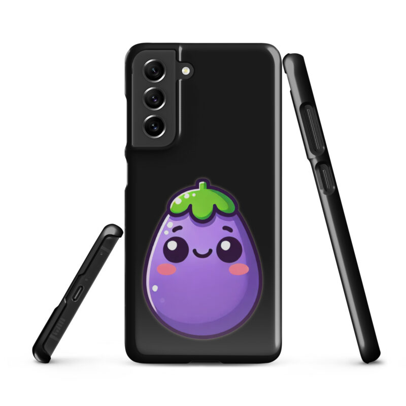 Kawaii Aubergine Snapcase Samsung®-Hülle – Accessoires – klamottn.de