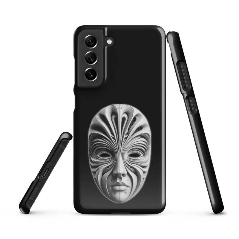 Futuristische Skulpturenmaske Snapcase Samsung®-Hülle – Accessoires – klamottn.de