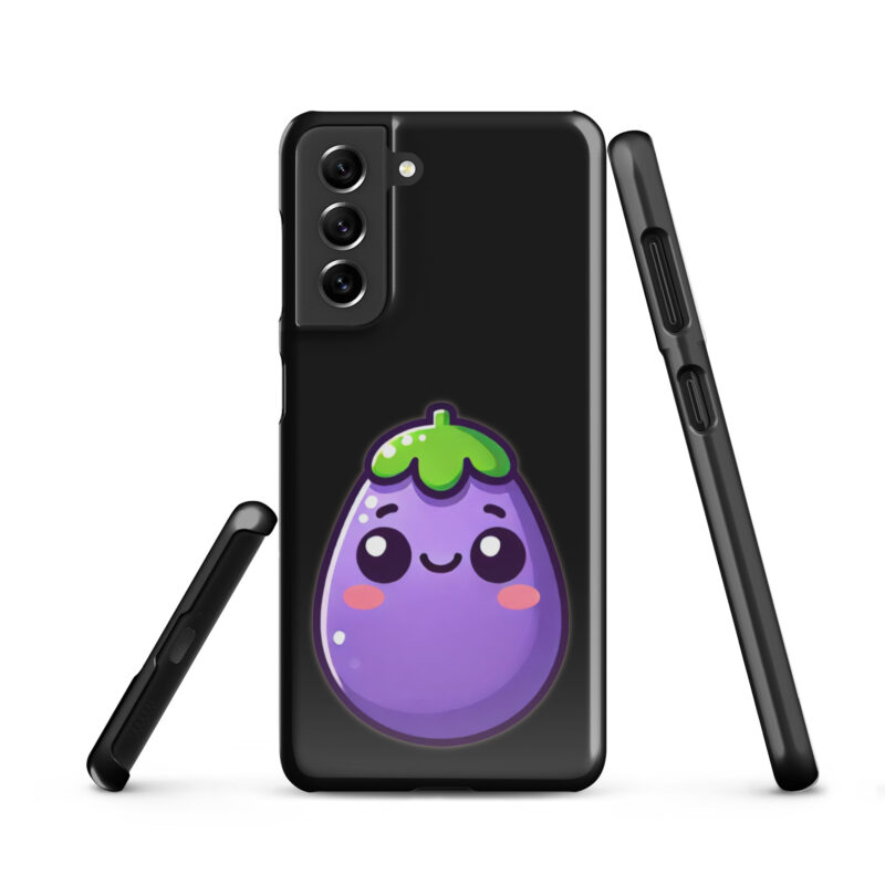 Kawaii Aubergine Snapcase Samsung®-Hülle – Accessoires – klamottn.de