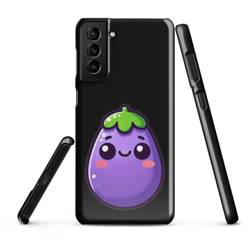 Kawaii Aubergine Snapcase Samsung®-Hülle – Accessoires – klamottn.de