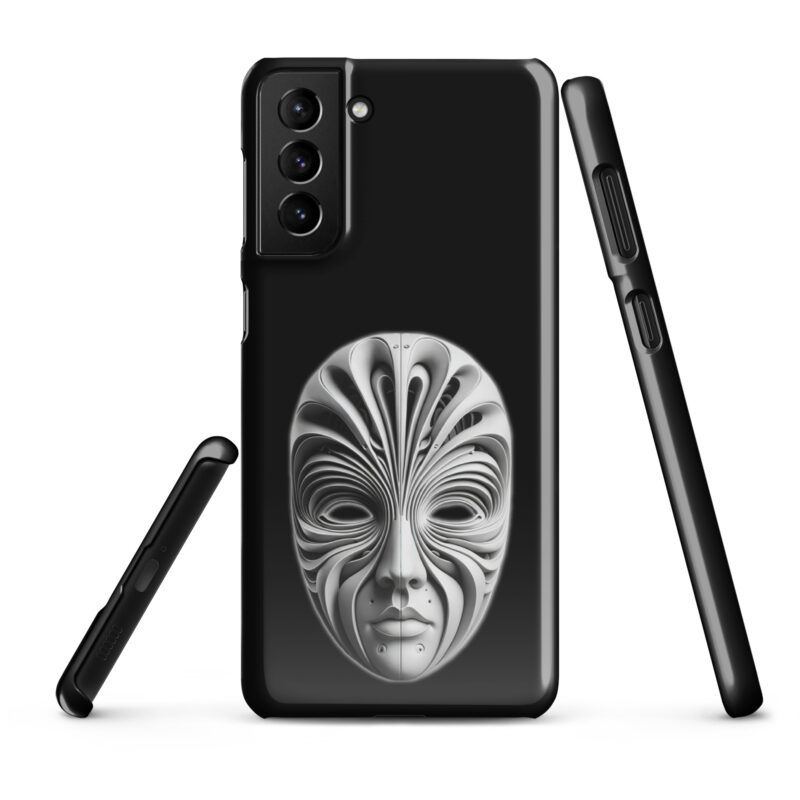 Futuristische Skulpturenmaske Snapcase Samsung®-Hülle – Accessoires – klamottn.de