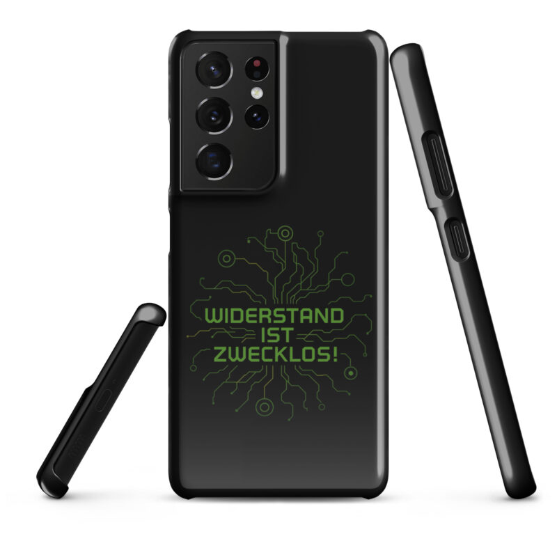 Widerstand ist zwecklos Snapcase Samsung®-Hülle – Accessoires – klamottn.de