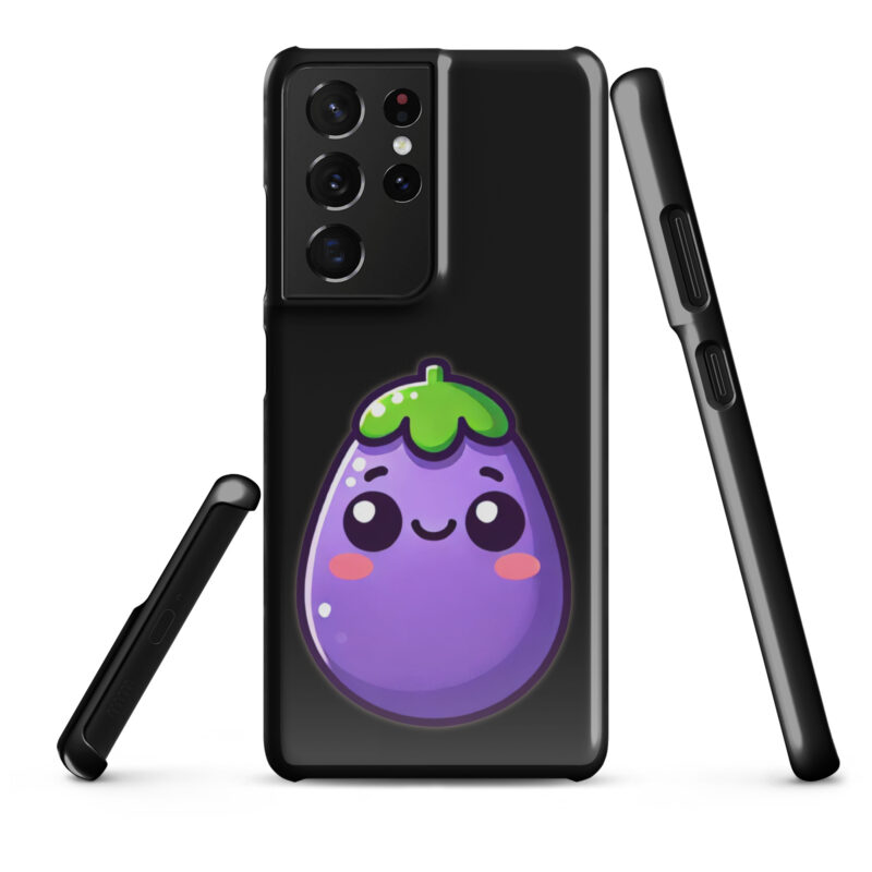 Kawaii Aubergine Snapcase Samsung®-Hülle – Accessoires – klamottn.de