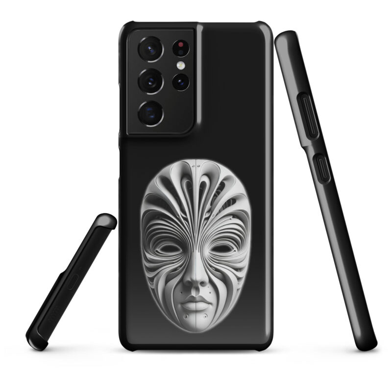Futuristische Skulpturenmaske Snapcase Samsung®-Hülle – Accessoires – klamottn.de