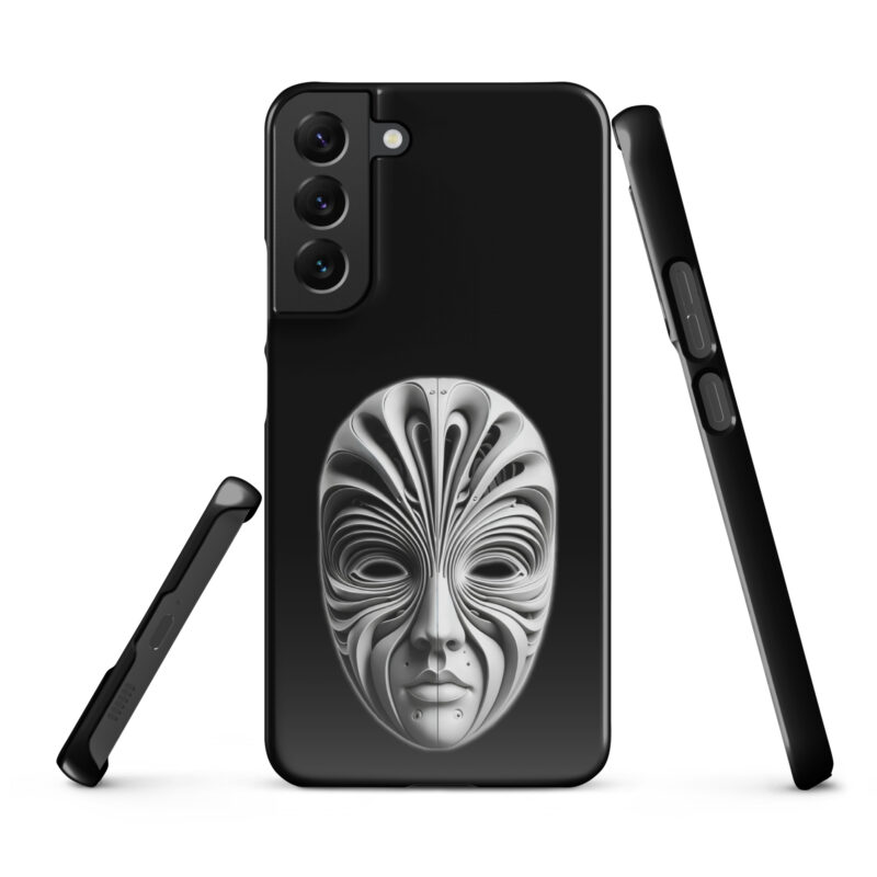 Futuristische Skulpturenmaske Snapcase Samsung®-Hülle – Accessoires – klamottn.de