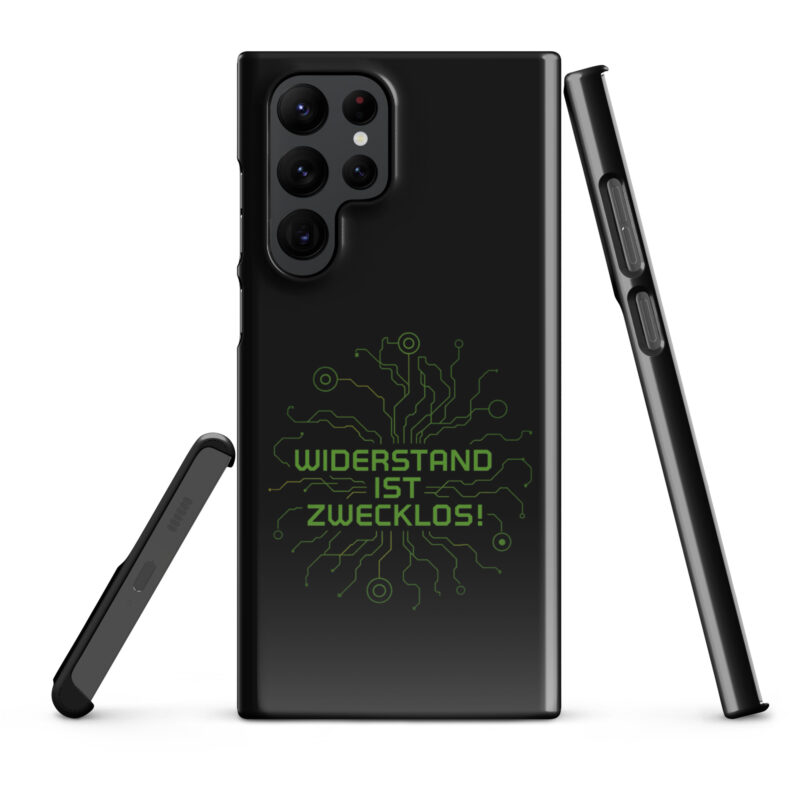Widerstand ist zwecklos Snapcase Samsung®-Hülle – Accessoires – klamottn.de