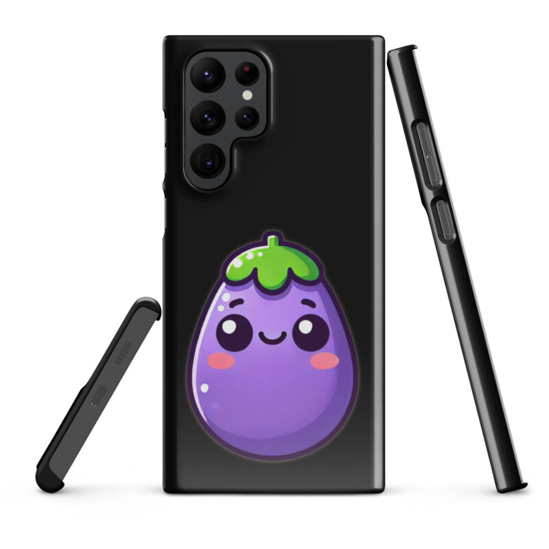 Kawaii Aubergine Snapcase Samsung®-Hülle – Accessoires – klamottn.de