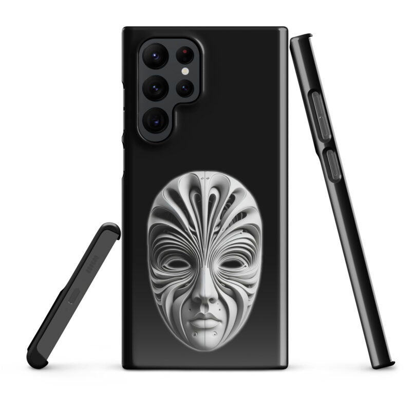 Futuristische Skulpturenmaske Snapcase Samsung®-Hülle – Accessoires – klamottn.de