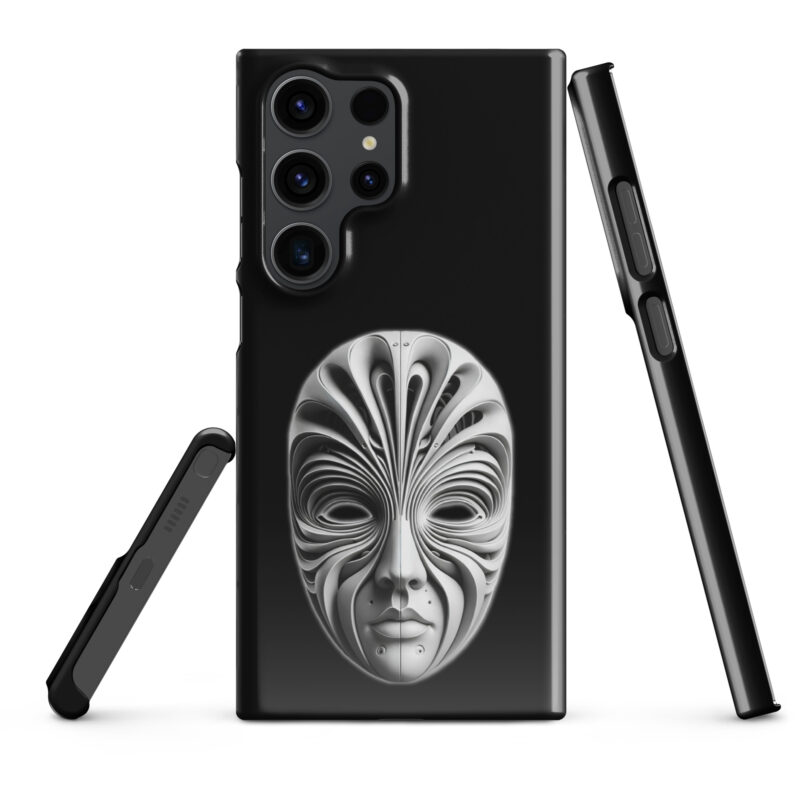 Futuristische Skulpturenmaske Snapcase Samsung®-Hülle – Accessoires – klamottn.de