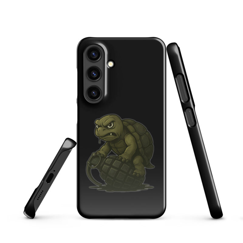 Wütende Schildkröte auf Granate Snapcase Samsung®-Hülle – Accessoires – klamottn.de