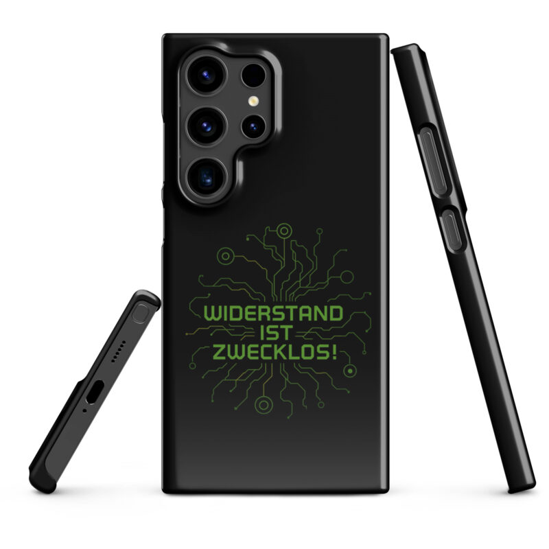 Widerstand ist zwecklos Snapcase Samsung®-Hülle – Accessoires – klamottn.de