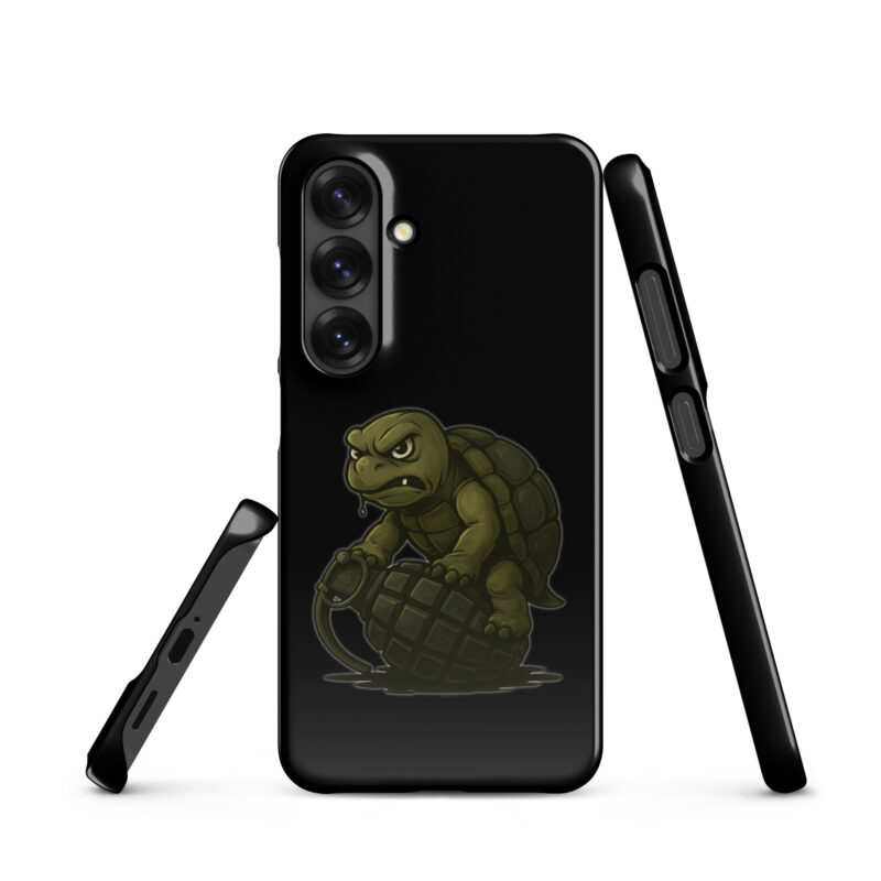 Wütende Schildkröte auf Granate Snapcase Samsung®-Hülle – Accessoires – klamottn.de