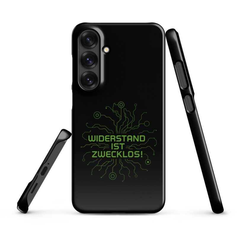 Widerstand ist zwecklos Snapcase Samsung®-Hülle – Accessoires – klamottn.de