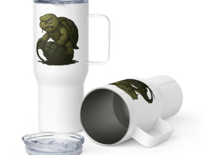 Wütende Schildkröte auf Granate Thermobecher – Accessoires – klamottn.de Wütende Schildkröte auf Granate Thermobecher – Accessoires – klamottn.de