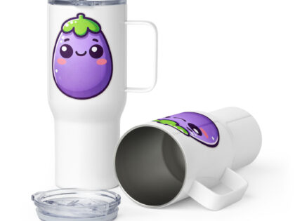 Kawaii Aubergine Thermobecher – Accessoires – klamottn.de Kawaii Aubergine Thermobecher – Accessoires – klamottn.de