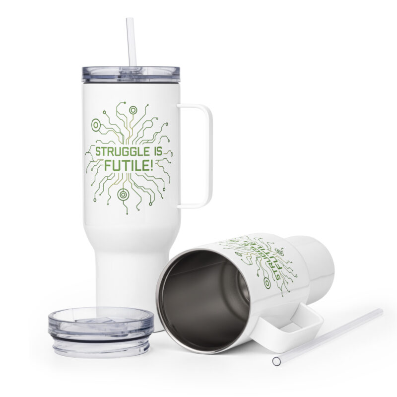 Struggle is futile Thermobecher – Accessoires – klamottn.de
