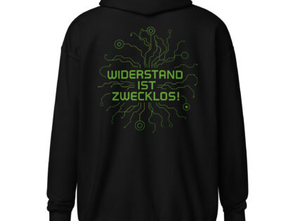 Widerstand ist zwecklos Unisex Heavy-Blend Zip Hoodie – Zip Hoodies – klamottn.de Widerstand ist zwecklos Unisex Heavy-Blend Zip Hoodie – Zip Hoodies – klamottn.de