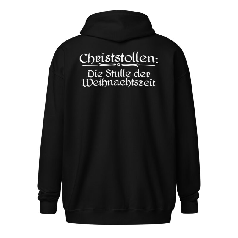 Christstollen: Die Stulle der Weihnachtszeit Unisex Heavy-Blend Zip Hoodie – Zip Hoodies – klamottn.de