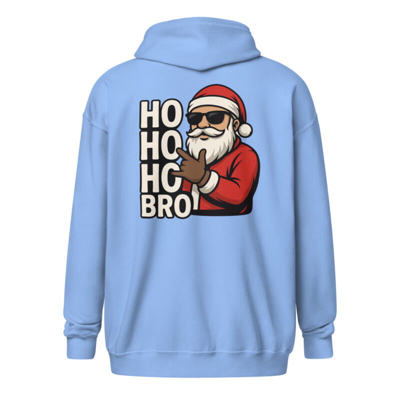 Ho Ho Ho Bro Unisex Heavy-Blend Zip Hoodie – Zip Hoodies – klamottn.de