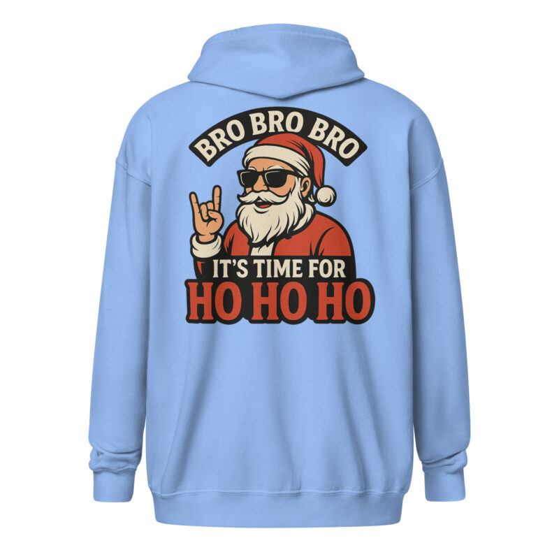 Bro Bro Bro It's Time for Ho Ho Ho Unisex Heavy-Blend Zip Hoodie – Zip Hoodies – klamottn.de