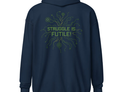 Struggle is futile Unisex Heavy-Blend Zip Hoodie – Zip Hoodies – klamottn.de Struggle is futile Unisex Heavy-Blend Zip Hoodie – Zip Hoodies – klamottn.de