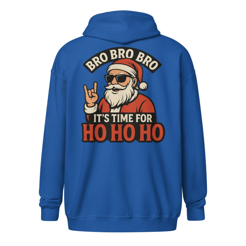 Bro Bro Bro It's Time for Ho Ho Ho Unisex Heavy-Blend Zip Hoodie – Zip Hoodies – klamottn.de