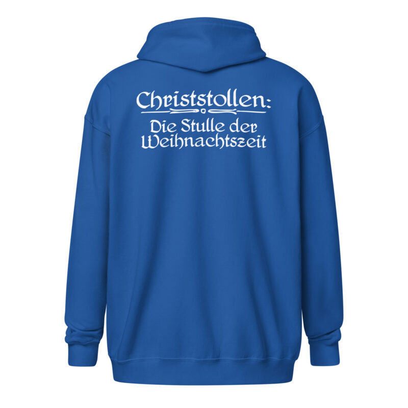 Christstollen: Die Stulle der Weihnachtszeit Unisex Heavy-Blend Zip Hoodie – Zip Hoodies – klamottn.de