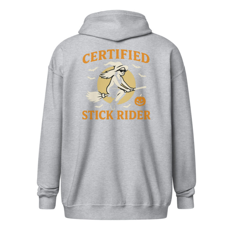 Certified Stick Rider Unisex Heavy-Blend Zip Hoodie – Zip Hoodies – klamottn.de