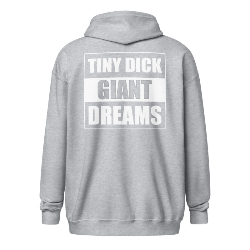 Tiny Dick Giant Dreams Unisex Heavy-Blend Zip Hoodie – Zip Hoodies – klamottn.de