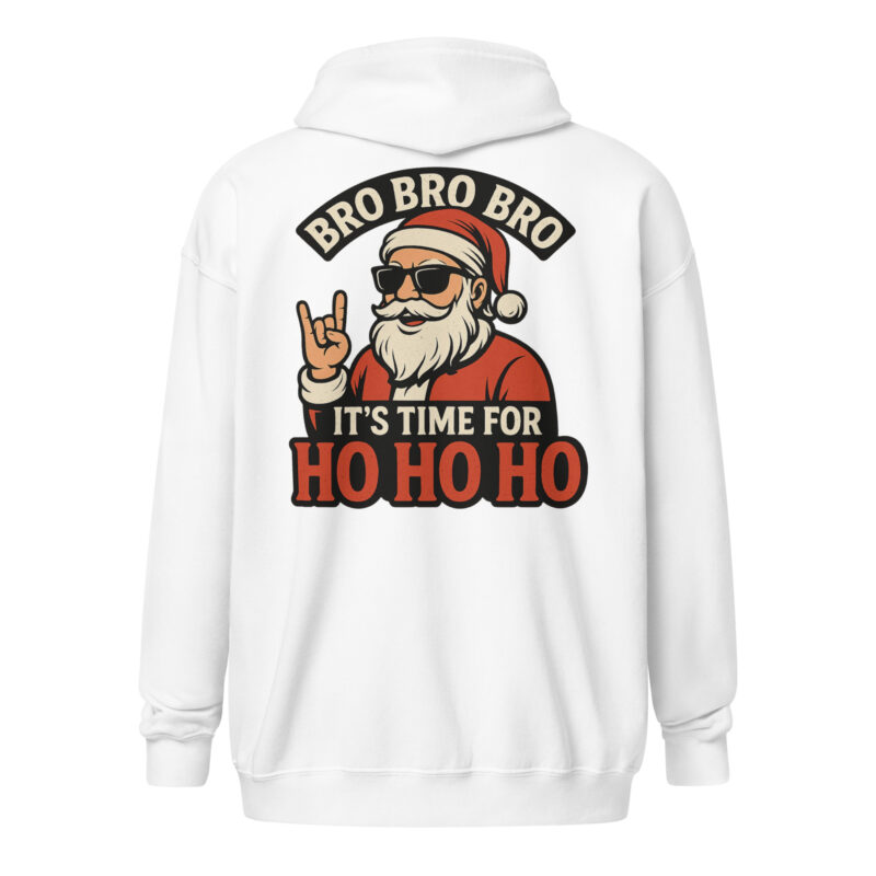 Bro Bro Bro It's Time for Ho Ho Ho Unisex Heavy-Blend Zip Hoodie – Zip Hoodies – klamottn.de