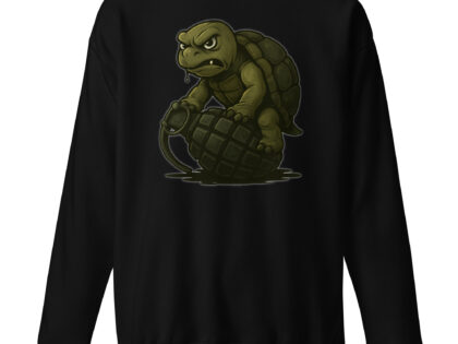 Wütende Schildkröte auf Granate Unisex-Premium-Pullover – Sweatshirts – klamottn.de Wütende Schildkröte auf Granate Unisex-Premium-Pullover – Sweatshirts – klamottn.de