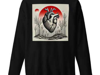 Herz im Schattenwald Unisex-Premium-Pullover – Sweatshirts – klamottn.de Herz im Schattenwald Unisex-Premium-Pullover – Sweatshirts – klamottn.de