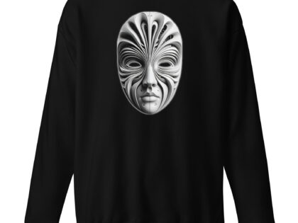 Futuristische Skulpturenmaske Unisex-Premium-Pullover – Sweatshirts – klamottn.de Futuristische Skulpturenmaske Unisex-Premium-Pullover – Sweatshirts – klamottn.de