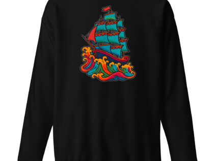 Wildes Piratenschiff Unisex-Premium-Pullover – Sweatshirts – klamottn.de Wildes Piratenschiff Unisex-Premium-Pullover – Sweatshirts – klamottn.de