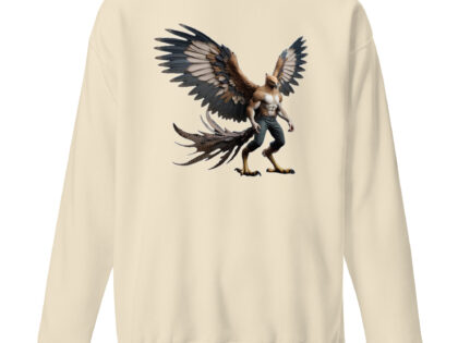 Majestätischer Greifen-Krieger Unisex-Premium-Pullover – Sweatshirts – klamottn.de Majestätischer Greifen-Krieger Unisex-Premium-Pullover – Sweatshirts – klamottn.de