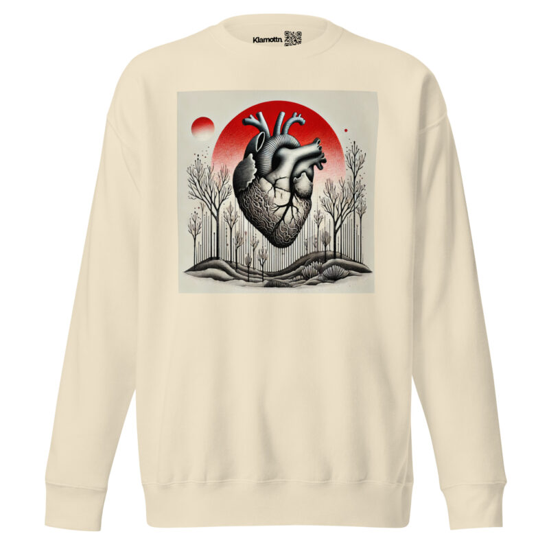 Herz im Schattenwald Unisex-Premium-Pullover – Sweatshirts – klamottn.de
