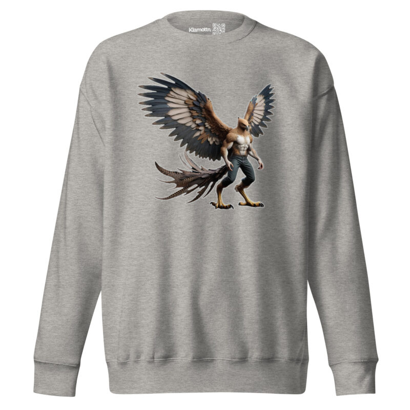 Majestätischer Greifen-Krieger Unisex-Premium-Pullover – Sweatshirts – klamottn.de