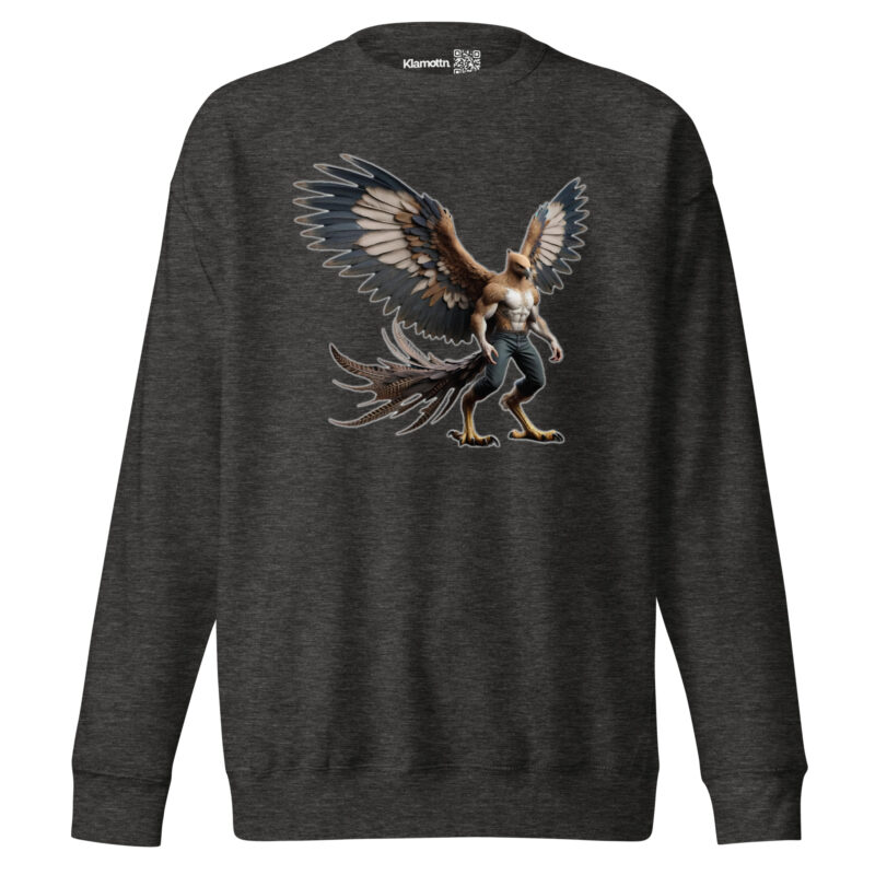 Majestätischer Greifen-Krieger Unisex-Premium-Pullover – Sweatshirts – klamottn.de