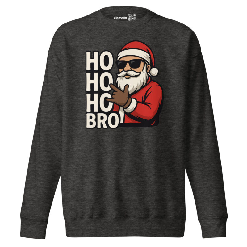 Ho Ho Ho Bro Unisex-Premium-Pullover – Sweatshirts – klamottn.de