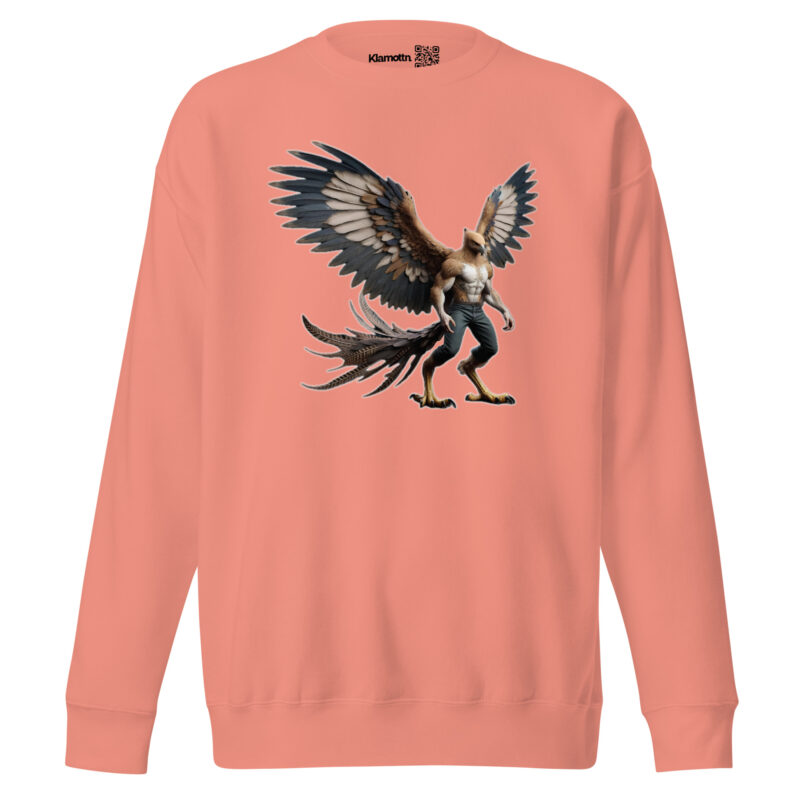 Majestätischer Greifen-Krieger Unisex-Premium-Pullover – Sweatshirts – klamottn.de