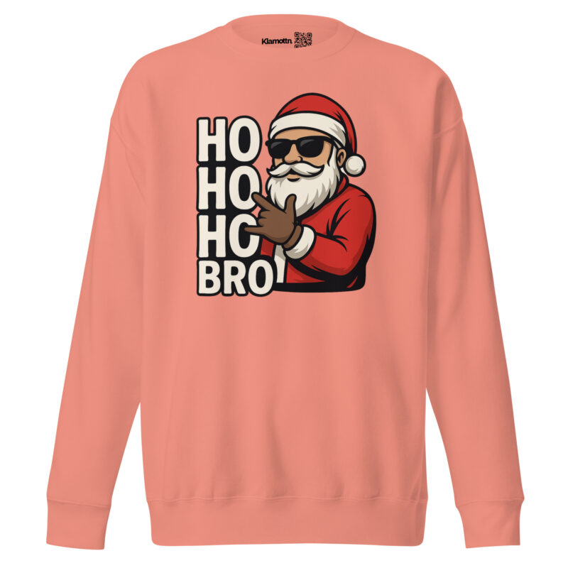 Ho Ho Ho Bro Unisex-Premium-Pullover – Sweatshirts – klamottn.de