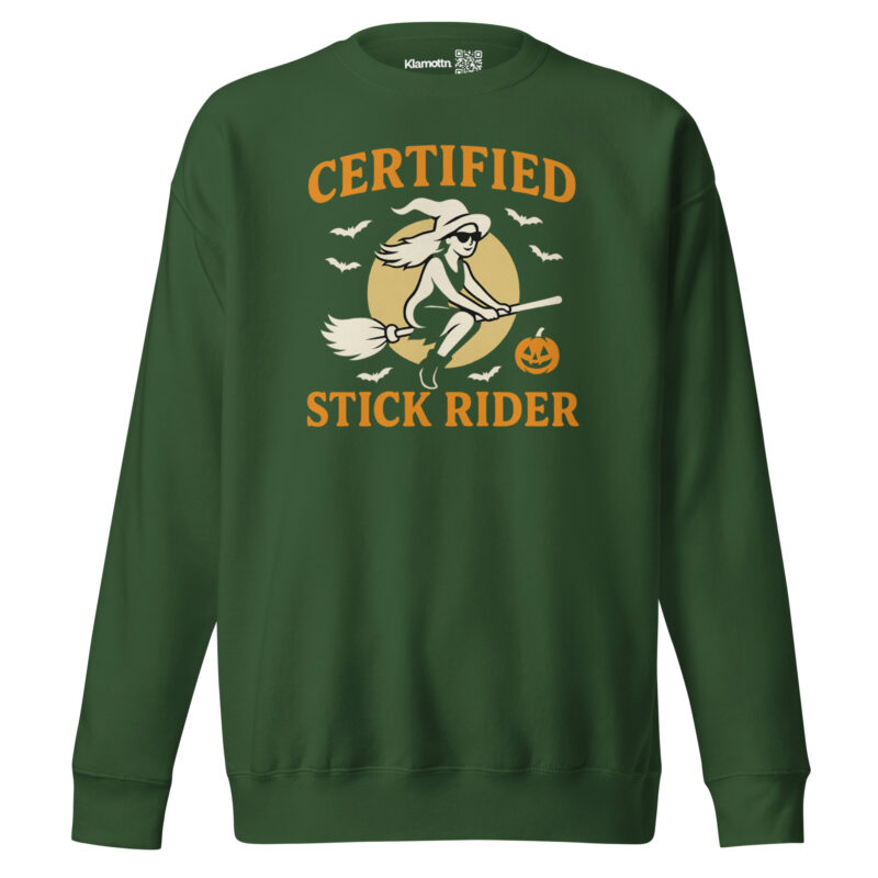 Certified Stick Rider Unisex-Premium-Pullover – Sweatshirts – klamottn.de