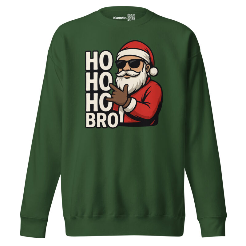 Ho Ho Ho Bro Unisex-Premium-Pullover – Sweatshirts – klamottn.de