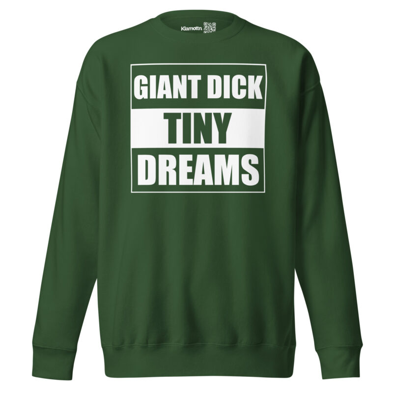 Giant Dick Tiny Dreams Unisex-Premium-Pullover – Sweatshirts – klamottn.de